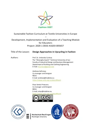 Unterrichtsbaustein: Fashion DIET: Design Approaches in Upcycling in Fashion (PDF)