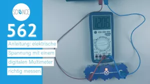 Video: Anleitung: elektrische Spannung mit einem digitalen Multimeter richtig messen