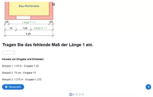 Interaktion: Baurichtmaß Übungen – Fragesammlung