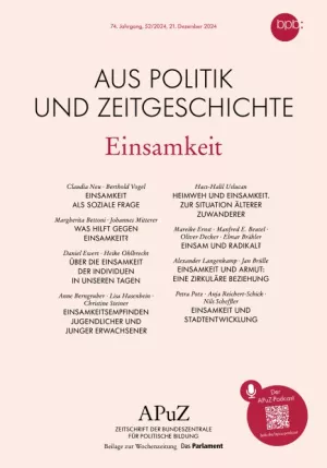 Text: Einsamkeit