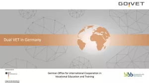 Presentation: Presentation on dual vocational training in Germany (English, PDF)