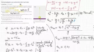 Video: Aufgabe | Standardaufgaben zum senkrechten Wurf nach oben