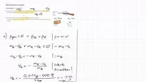 Video: Aufgabe | Rückstoß beim Gewehr