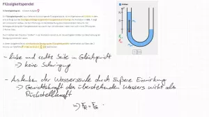 Video: Aufgabe | Flüssigkeitspendel