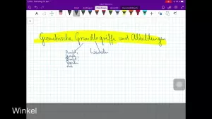 Video: Geometrische Grundbegriffe und Abbildungen