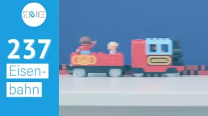 Video: Bewegung einer Spielzeugeisenbahn