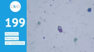 Video: Braunsche Bewegung von Farbpartikel