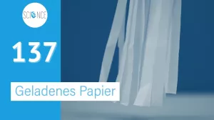 Video: Elektrisch geladene Papierstreifen