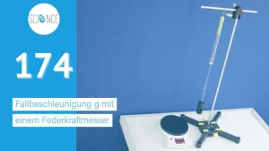 Video: Bestimmung der Fallbeschleunigung g mit einem Federkraftmesser