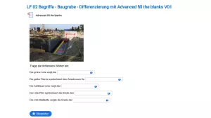 Interaktion: Baugrube - Differenzierung V01