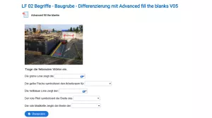 Interaktion: Baugrube - Differenzierung V05