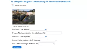 Interaktion: Baugrube - Differenzierung V07