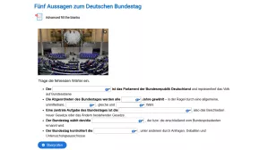 Interaktion: Der Deutsche Bundestag