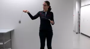 Video: Drehimpulserhaltung mit Lasso
