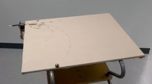 Video: Corioliskraft - Ölspur einer Kugel