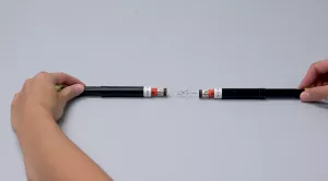 Video: actio und reactio mit zwei Federwaagen