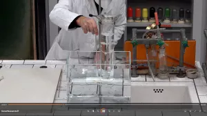 Video: Wasserstoff erlischt Kerze