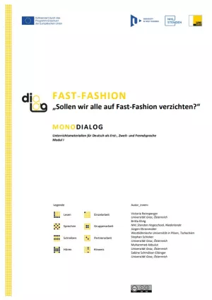 Arbeitsblatt: Fast Fashion | MonoDiaLog | Teil 1: „Sollen wir alle auf Fast-Fashion verzichten?“