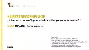 Presentation: Kurzstreckenflüge | MultiDiaLog | Materialien für Lehrende