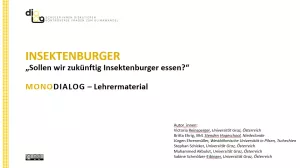 Presentation: Insektenburger | MonoDiaLog | Materialien für Lehrende