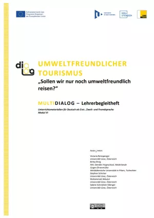 Handbuch: Umweltfreundlicher Tourismus | MultiDiaLog | Lehrerbegleitheft