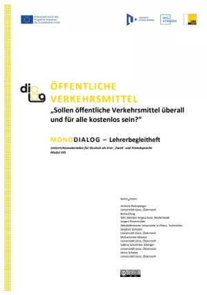 Handbuch: Öffentliche Verkehrsmittel | MonoDiaLog | Lehrerbegleitheft
