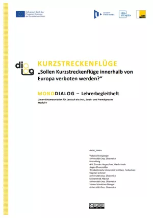 Handbuch: Kurzstreckenflüge | MonoDiaLog | Lehrerbegleitheft