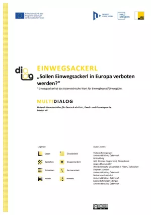 Arbeitsblatt: Einwegtüten | MultiDiaLog | Teil 1: „Sollen Einwegtüten in Europa verboten werden?“