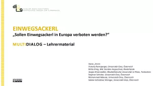 Presentation: Einwegtüten | MultiDiaLog | Materialien für Lehrende