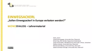 Presentation: Einwegtüten | MonoDiaLog | Materialien für Lehrende