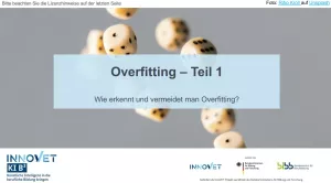 Video: C9-1 Overfitting - Teil 1: Wie erkennt und vermeidet man Overfitting? (Video)