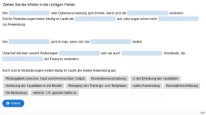 Lernspiel: C9-5 Drag the Words: Konzeptverschiebung. Quiz zum Video