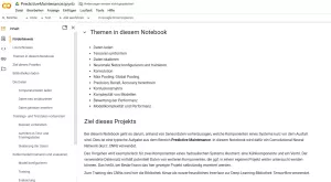 Sonstiges: F1 Jupyter Notebook: Predictive Maintenance