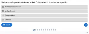 Lernspiel: G5-1 Question Set: Was ist Software-Testing? Quiz zum Video