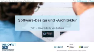 Video: G3-1 Software-Design und -Architektur: Teil 1 - Die Architektur von Software (Video)