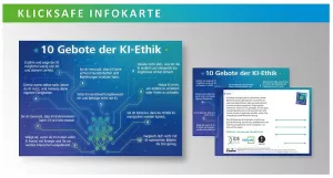Flyer: 10 Gebote der KI-Ethik