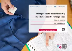 Arbeitsblatt: Wichtige Sätze für den Berufseinstieg (Arabisch, Farsi)