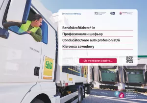 Arbeitsblatt: Berufskraftfahrer/-in | Die wichtigsten Begriffe (Polnisch, Rumänisch, Bulgarisch)