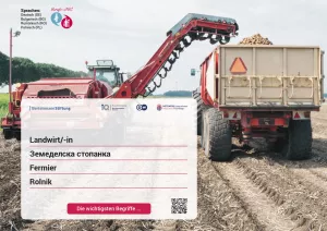 Arbeitsblatt: Landwirt/-in | Die wichtigsten Begriffe (Polnisch, Rumänisch, Bulgarisch)