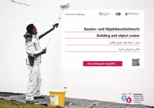 Arbeitsblatt: Bauten- und Objektbeschichter/in | Die wichtigsten Begriffe (Arabisch, Farsi)