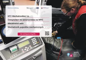 Arbeitsblatt: Kfz-Mechatroniker/-in PKW-Technik | Die wichtigsten Begriffe (Polnisch, Rumänisch, Bulgarisch)