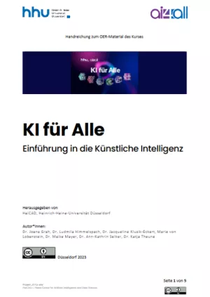 Kurs: KI für Alle 1 | Handreichung