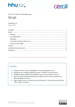 Kurs: Woche 13 | Theorie | Bildverarbeitung (PDF)