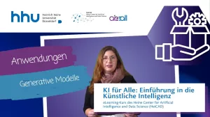 Video: Woche 14 | Anwendungsbeispiele | Generative Modelle (MP4)
