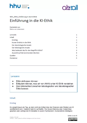 Kurs: Woche 1 | Ethik | Einführung in die KI-Ethik (PDF)