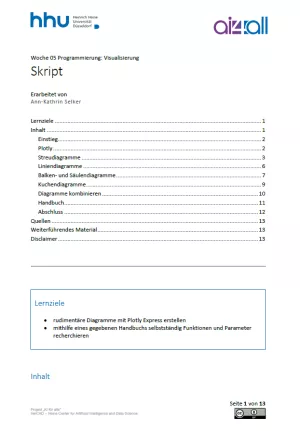 Kurs: Woche 5 | Programmierung | Visualisierung (PDF)