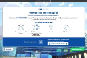 Lernspiel: Das Europa-Parlament als virtuelles Rollenspiel | Spiel