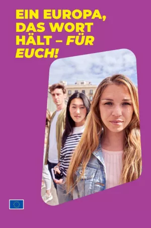 Broschuere: Ein Europa, das Wort hält – für EUCH!