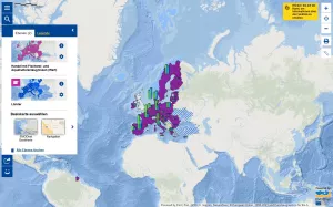 Webtool: Europäischer Atlas der Meere