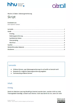 Kurs: Woche 13 | Daten | Datenaugmentierung (PDF)